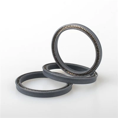 Hüdraulilised Peek PTFE vedruga pingestatud tihendid